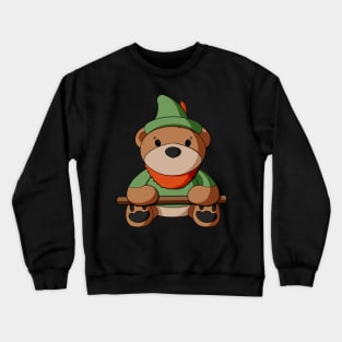 Little John Teddy Bear Crewneck Sweatshirt